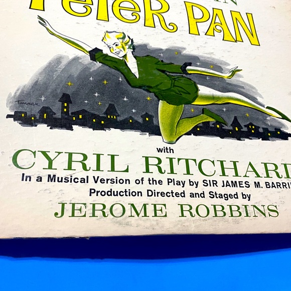 PETER PAN 60s MUSICAL VERSION RCA VINYL RECORD LP 33RPM ORIGINAL CAST RECORDING - Picture 4 of 16
